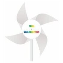 Molinillo publicitario Dharmapuri 4 aspas giratorias