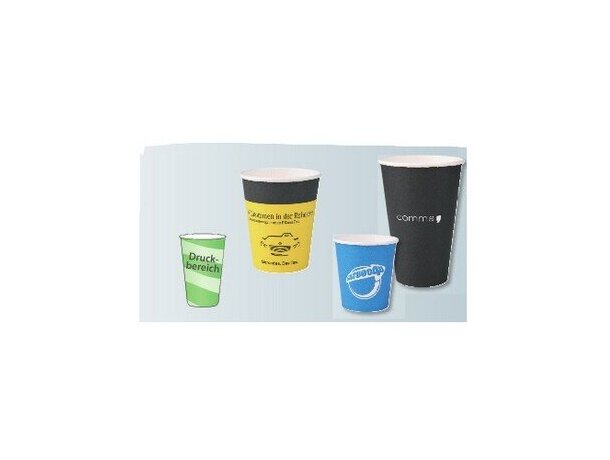 Vaso de papel para bebidas calientes de fabricación especial