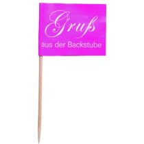 Palillos con banderines Palillos con banderines