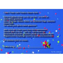 Etiquetas de carreras de globos personalizada Etiquetas de carreras de globos personalizada