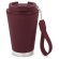Vaso térmico hermético Tulcán 380ml con cinta de transporte Granate detalle 13