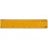 Regla de 20 cm flexible personalizada naranja