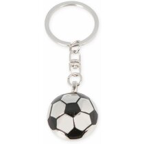 Llaveros personalizados con diseño de balón de fútbol redondo
