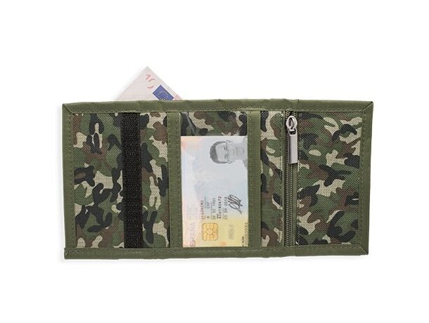 Monedero camuflaje military