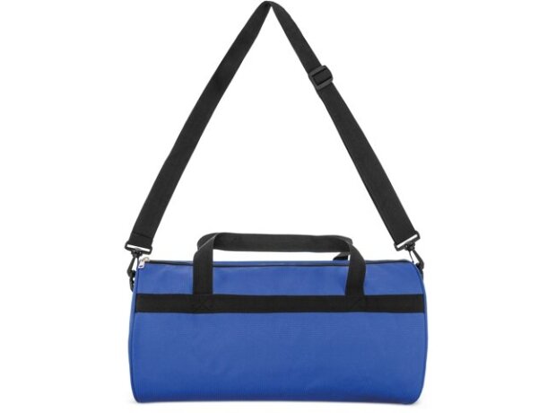 Bolsa deporte con zapatero Fitness en poliéster 100% Azul royal detalle 20