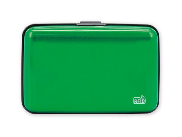 Tarjetero acordeon rfid morgan verde