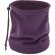 Braga polar con función de gorro morado