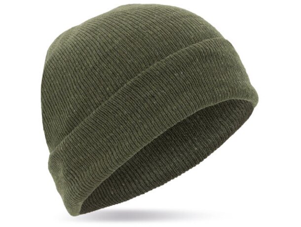 Gorro de lana acrilica lapon verde