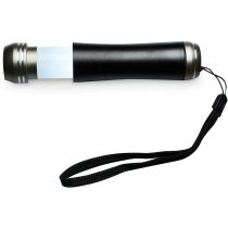 Linterna led de aluminio máxima calidad personalizada negra Linterna led de aluminio máxima calidad personalizada negra