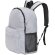 Mochila reflectante Brighter en poliéster reciclado RPET plata detalle 1
