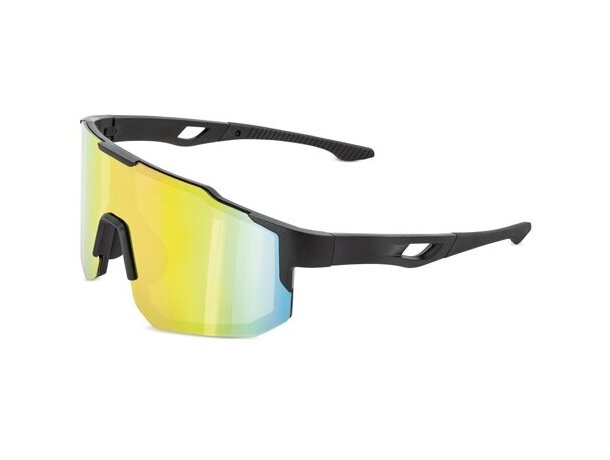 Gafas deportivas Olympia con protección UV400 y lentes espejo Negro detalle 10