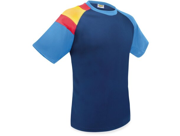 Camiseta bandera d&amp;f Club Náutico Andorra azul royal