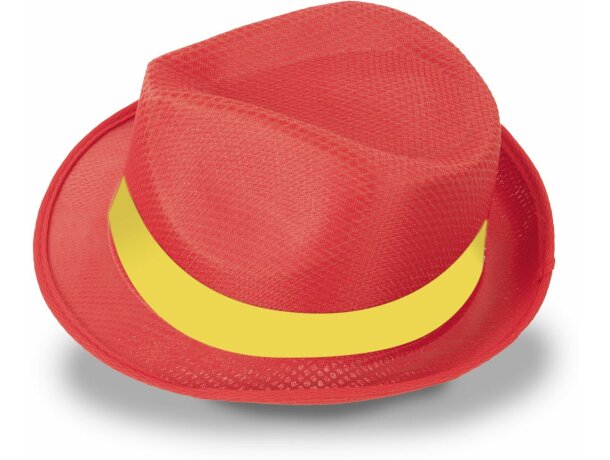 Sombrero con ala irregular personalizado