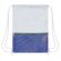 Bolsa mochila Luxory blanco/azul