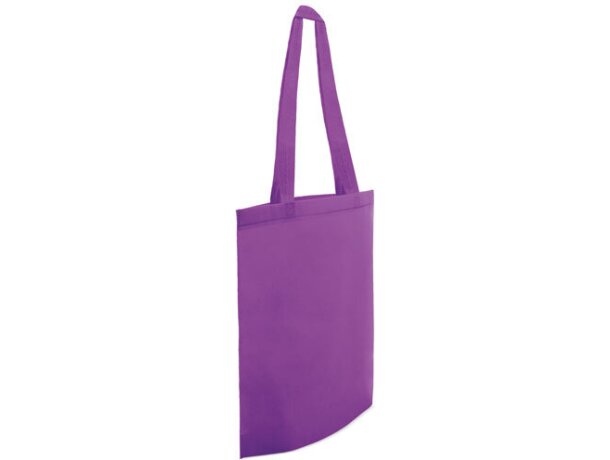 Bolsa de ancho fondo lila