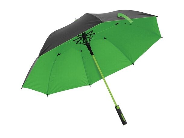 Paraguas automático British con estructura de aluminio Verde detalle 11