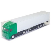 Camión tráiler de juguete personalizado azul