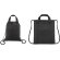 Bolsa y mochila 2 en 1 personalizada de algodón reciclado 200 g/m2