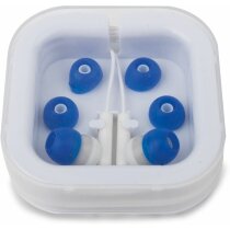 Auriculares con repuestos personalizado azul Auriculares con repuestos personalizado azul