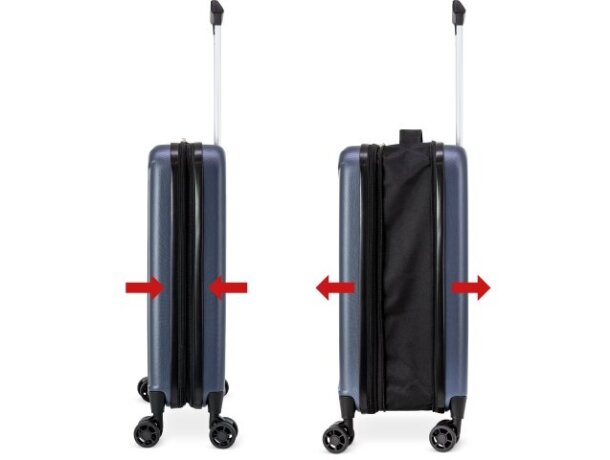 Trolley plegable Pierre Delone Tours con ruedas giratorias detalle 9