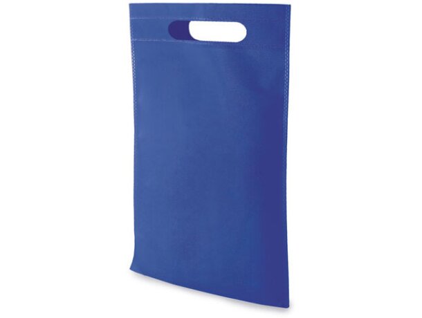 Bolsa de no tejido con asa integrada azul royal