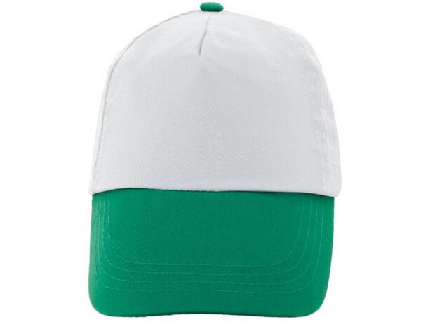 Gorra bicolor velcro am verde