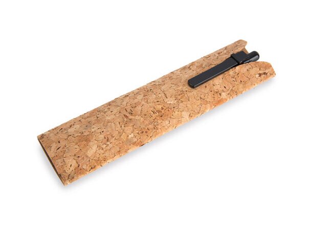 Bolígrafo con funda de corcho natural