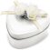 Estuche rosas heart blanco blanco