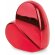 Perfumador de aluminio corazón personalizado rojo