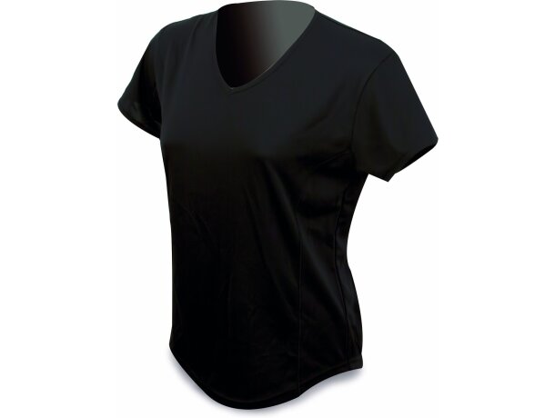 Camisetas Dry & Fresh señora negra
