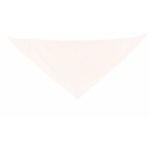 Pañoleta triangular personalizada blanca