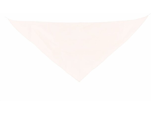 Pañoleta triangular personalizada blanca