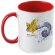 Mug sublimacion Cartagena rojo