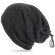 Braga polar con gorro Plus Quality negro