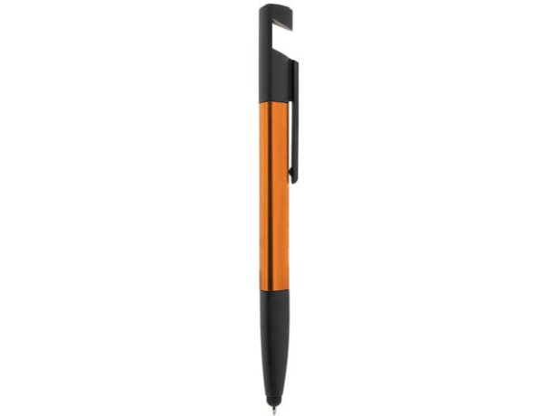 Boligrafo touch 7 funciones naranja