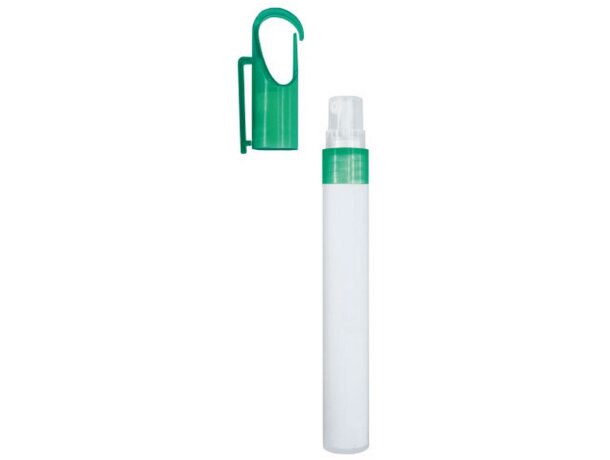 Dispensador mosqueton spray solar Protective verde