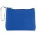 Monedero con cadena azul con logo