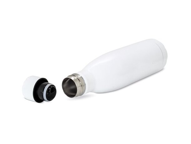 Termo doble capa Aruba con sublimación personalizable 500ml Blanca detalle 4