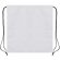 Bolsa mochila non woven Tanger blanco