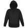 Sudadera con capucha Yorker de vellón cepillado 280 g/m² Negro detalle 3