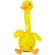 Pato bailarín Duky con grabación de voz y luces LED detalle 1