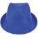 Sombrero con ala irregular azul royal