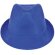 Sombrero con ala irregular azul royal