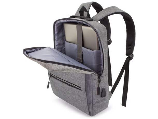 Mochila Compact Pierre Delone gris