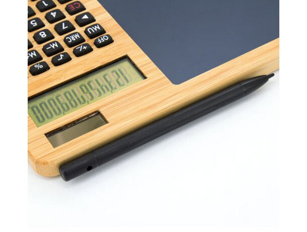 Calculadora bambu con pizarra automatica Glasgow