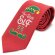 Corbata navideña de seda y poliéster para eventos corporativos detalle 1