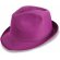 Sombrero con ala irregular personalizado lila