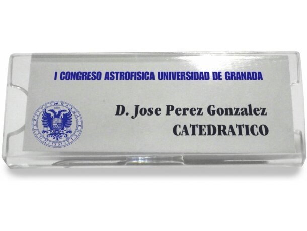 Identificador con forma rectangular