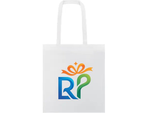 Bolsa promocional Kelso algodón 140g doble asa 42x38cm colores detalle 2