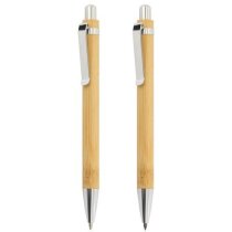 Set bolígrafo y lápiz infinito bambú Elastic